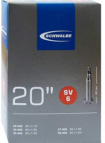 Schwalbe SV 4 Fahrrad Schlauch 16´´, Ausführung:16x1 1/8-1 3/8´´ 28/37-340/355 SV40mm