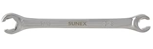 Sunex 980902 3/8 by 7/16 Fully Polished Flare Nut Wrench