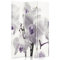 Feeby Frames. Raumteiler, Gedruckten auf Canvas, Leinwand Wandschirme, dekorative Trennwand, Paravent beidseitig, 3 teilig, 360° (110x150 cm), Blumen, ORCHIDEEN, MAKRO, WEIß, LILA