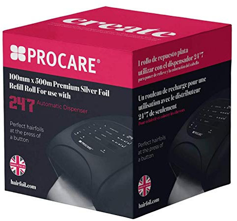 Procare Foils 24 * 7 Premium Silver Refill Roll 100mm x 450m