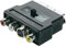 Belkin PRO Series Adaptateur audio/vidéo S-Vidéo / vidéo composite / audio SCART (M) mini-DIN 4 broches, phono RCA x 3 (F)