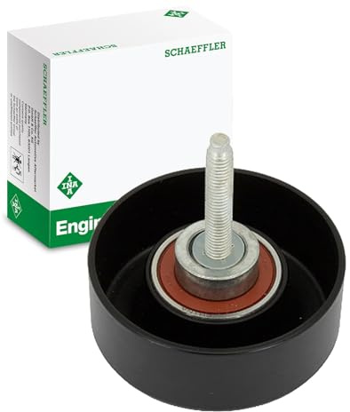 INA 532 0651 10 Umlenk-/Führungsrolle, Keilrippenriemen | Kompatibel mit: FORD FIESTA V, MAVERICK, MONDEO III, MONDEO III Stufenheck, MONDEO III Turnier, MONDEO IV