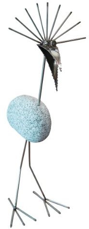 Gebrüder Lomprich Steinvogel Edelstahl SV 509, Höhe ca. 60 cm