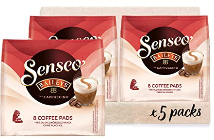 Senseo Pads Typ Cappuccino Baileys, 5 x 8 Getränke, 40 Kaffeepads