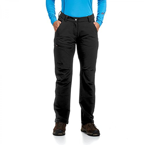 Maier Sports Helga, Warme Damen Wanderhose, Wasserabweisende Outdoorhose | Für Trekking und Hiking, Dryprotec für schnelles Trocknen, mSTRETCH pro 2, Perfekt für den Winter