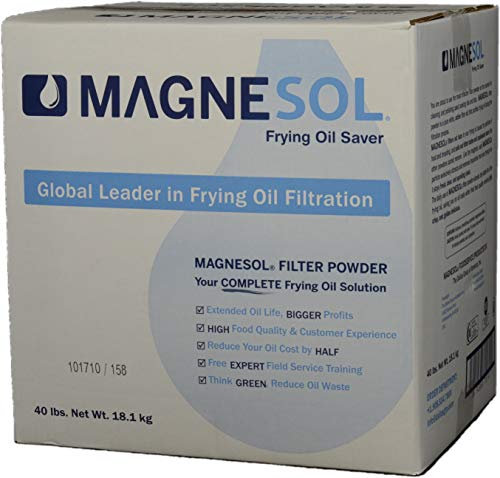 Magnesol freidora Filtro polvo 40lbs