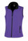 Result Damen R232f Bedruckbare Softshell-Bodywarmer, violett/schwarz, 2X-Large/Size 18