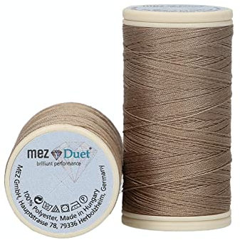 MEZ 4645100-05530 Nähgarne, 100% Polyester, 5530, Stärke 100, 100m, 9 Gramm