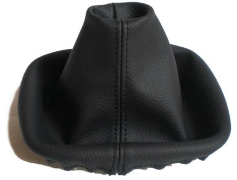 TK-104 SCHALTSACK SCHALTMANSCHETTE Echt Leder Schwarz