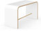 Tojo Sit | Hocker | Ablage | Beistelltisch | MDF beschichtet Weiß | 70 x 30 x 40 cm (L x B x H) Vielseitig einsetzbare Sitzgelegenheit | Holzhocker