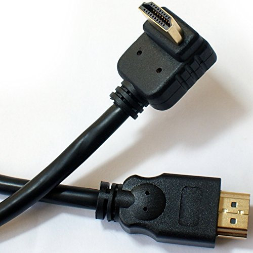 5M High Speed HDMI Cable - Right Angled 90 to Straight Connector – Xbox TV Lead