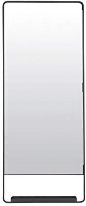 House Doctor, Spiegel, Chic, Schwarz, 45x110 cm, Metall, Glas, Standard