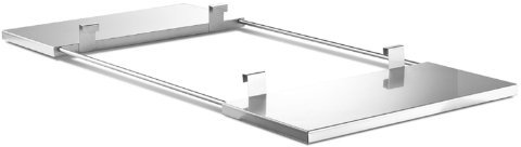 THÜROS Edelstahlablage beidseitig für THÜROS T3 Grillfläche 42x42 cm