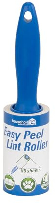 Household Essentials CedarFresh Superior Lint Roller with EZ Roll Cage, 90 Sheets