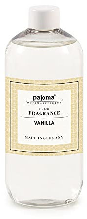 pajoma® Nachfüllflasche für Katalytische Duftlampe 500 ml, Vanille | Raumduft Nachfüller - intensiver und hochwertiger Duft in Premium Qualität