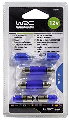 WRC 007417 Leuchtmittel-Set innen, blau