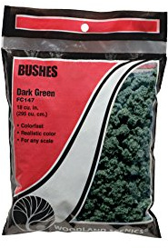 FC147 Bushes, Dark Green
