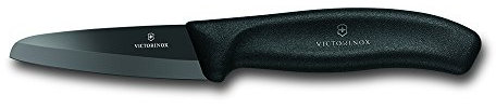 Victorinox Gemüsemesser Ceramicline Geschenkschachtel Küchenmesser, 8 cm