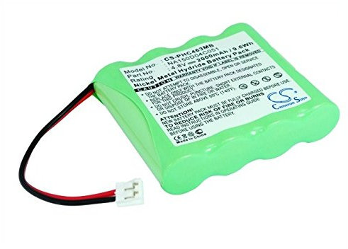 CS-PHC463MB Akku 2000mAh Kompatibel mit [CHICCO] NC3000, für [Philips] SBC-EB4880 E2005, SBC-SC463, SBC-SC465, SBC-SC467, SBC-SC468, SBC-SC469, SBC-SC491 Ersetzt 4-VH790670, NA150D04C051, SBP40CI