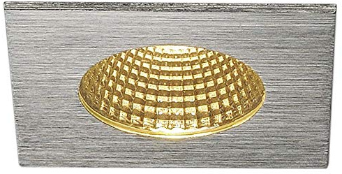 SLV Ceiling-Mounted Light PATTA-I/Illumination for Walls, Paths, entrances, LED Outdoor spot, Ceiling Spotlight / IP20/IP65 3000K 11W 910lm Aluminium dimmable 38 Degrees