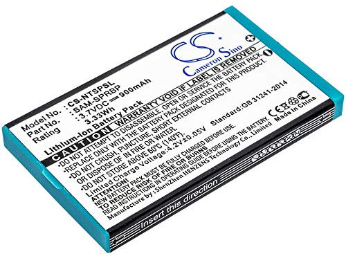 CS-NTSPSL Batteria 900mAh compatibile con [Nintendo] Advance SP, AGS-001, GBA SP sostituisce AGS-003, SAM-SPRBP