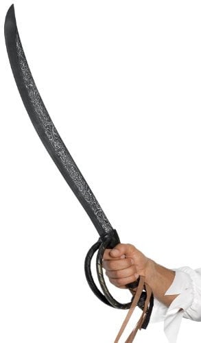 BL B00588ZQAS Piratenschwert-ca. 68 cm, Mehrfarbig
