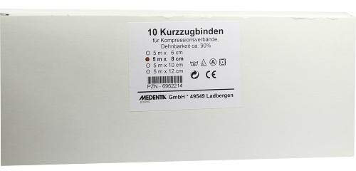 KURZZUGBINDE 8 cmx5 m 10 St