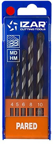 Izar M80335 - Juego de brocas cilindricas pared standard