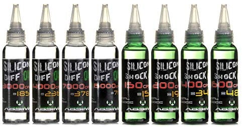 Absima 3030023 3030023-Absima Silikon Differential Öl 7000CPS 60 ml, Mehrfarbig