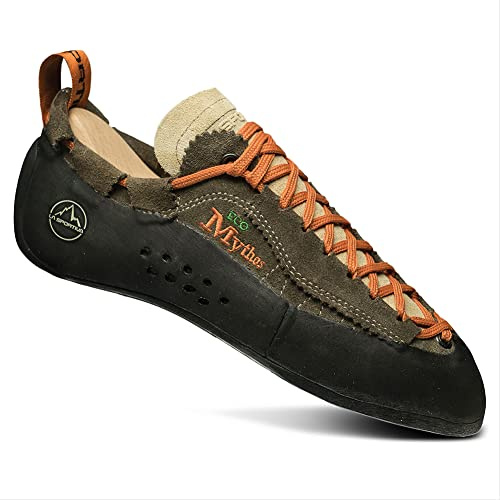 La Sportiva Mens Mythos ECO Rock Climbing Shoes, Taupe, 9.5