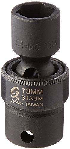Sunex International 313UM 3/8 Drive Universal Impact Socket - 13mm