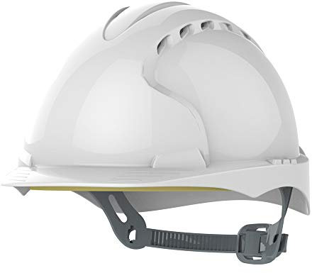 JSP Evo3 Komforthelm, belüftet, Weiß (AJF160-000-100)