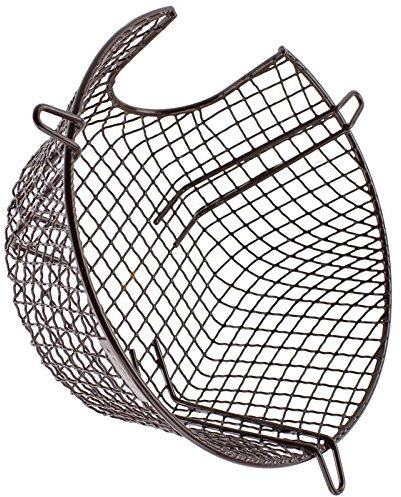 SPARES2GO Universal Plastic Coated Plume Kit Terminal Guard Round Boiler Flue Cage (11'' / 280mm) Brown