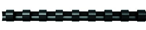 Fellowes - 5345307 - Pack de 100 Anneaux plastiques - 6 mm - Noir