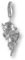 Melina Damen-Charm Anhänger Troll 925 Sterling Silber 1800408