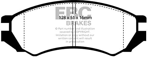EBC Brakes DP839 Blackstuff Brake Pads