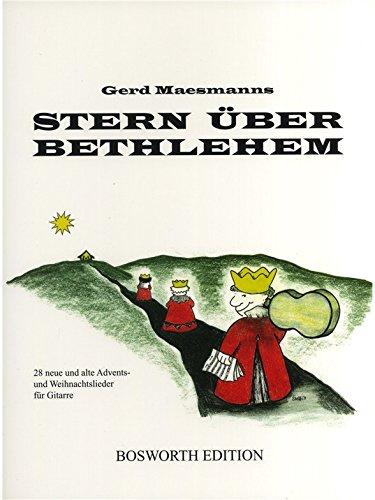 Stern Über Bethlehem. Für Gitarre(mit Akkordsymbolen)
