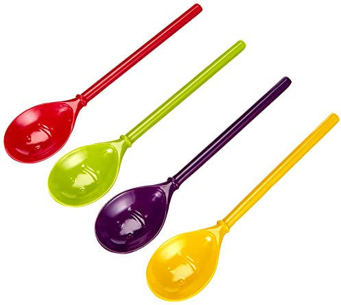 Zak Designs Happy Loeffel, 4er-Set, 16.5 cm, Fora