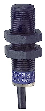 Schneider Electric XS4P12KP340 Proximity Sensor 4mm, Non Flush Plastic Cylindrical 50Mm M12 4Mm Dc4-Pnp/Npn No Or Nc Cable Programmable, Part Number