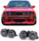 Scheinwerfer Set Schwarz Smoke passend für 3er BMW E30 87-93