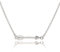 jewellerybox Sterling-Silber Pfeil Kette Halskette | Kettenlänge: 40,6cm (16 Inch)