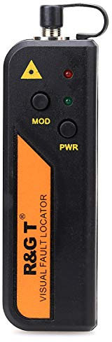FTTH VFL-RGT Mini localisateur visuel de défauts pour fibre optique de 20 mW de puissance, distance 20 km, type stylo, en alliage d'aluminium avec connecteur optique universel de 2,5 mm pour télévision par câble, télécommunications, maintenance, ingénierie