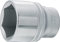 Hazet 1000-33 Douille carré creux 20 mm/profil à 6 pans extérieurs Taille 33 longueur 59 mm
