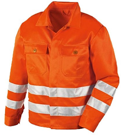 teXXor Warnschutzjacke Rockford Arbeitsjacke mit Reflexstreifen, 58, orange, 4111