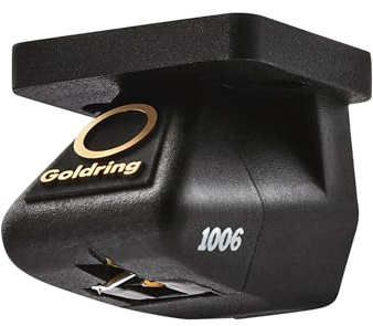 Goldring 1006 High Accuracy Moving Magnet Turntable Phono Cartridge for Record Player Vinyl Needle Hi-fi - with Azimuth Stylus & Aluminium Cantilever