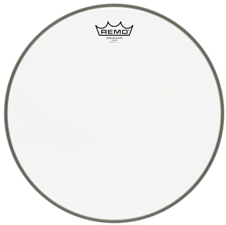 REMO Schlagzeugfell Drum Head, Ambassador transparent, clear, 23 Bass Drum, BR-1323-00
