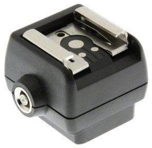 Hot Shoe Adapter for Sony Alpha / SLT. Converts Sony hotshoe to an industry standard hot shoe.