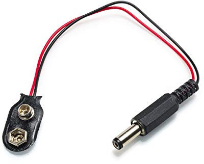 CISA 107430310, Cavo di Alimentazione 9V per Cassaforte Elettronica, per mod. 82610, 82650, 82651