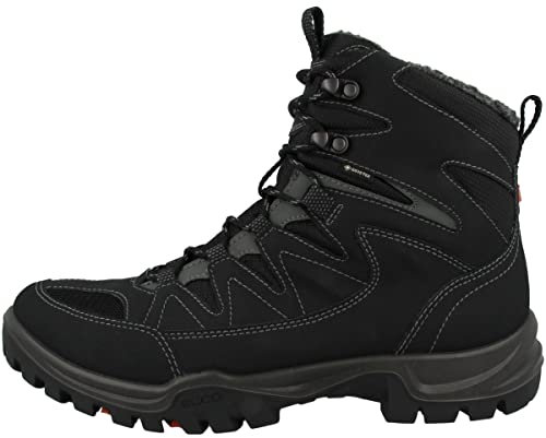 Ecco Herren Xpedition III Men Biker Boots, Schwarz (Black/Black 53859), 40 EU