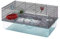 Ferplast Favola Hamsterkäfig inklusive kostenloser Wasserflasche, Laufrad, Futterschale und Hamsterversteck, großer Hamsterkäfig, Maße (L x B x H): 60 x 37 x 30 cm